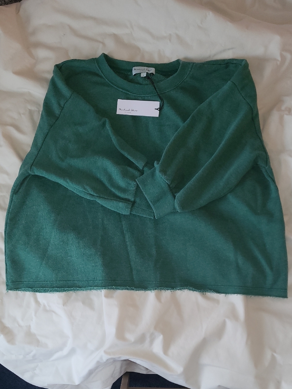 NWT **Michael Stars Puff Sleeve Pullover Small